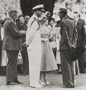 Queen Elizabeth 2nd and John Jochimsen
