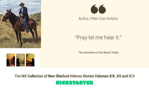 Sherlock Author Profile - Peter Coe Verbica