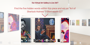 The Art of Sherlock Holmes Virtual Gallery - Win T-Shirts