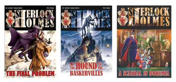 Petr Kopl's Award Winning Sherlock Holmes Comics Heading To China