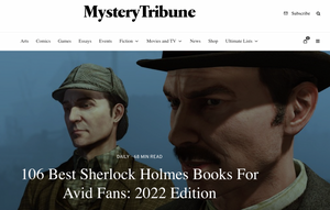 Mystery Tribune 106 Best Sherlock Holmes Books For Avid Fans: 2022 Edition