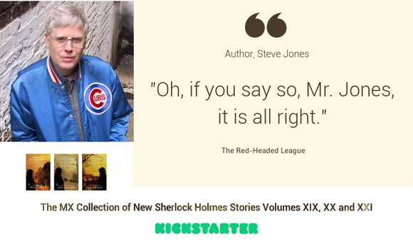 Sherlock Author Profile - Steve Jones