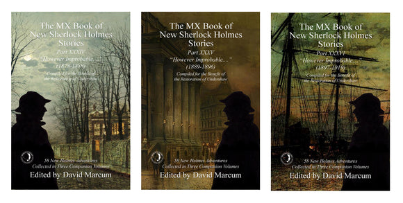 Sherlock Book Review - MX Book of New Sherlock Holmes Stories 34-36