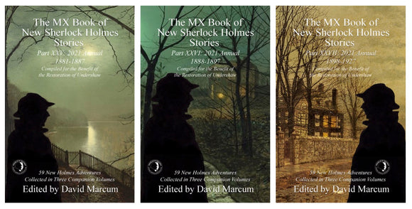 Sherlock Book Review - The MX Book of New Sherlock Holmes Stories Volumes 25-27