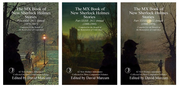 Sherlock Book Reviews - The MX Book of New Sherlock Holmes Stories Volumes 31-33