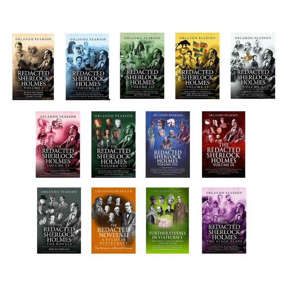 The Redacted Sherlock Holmes - Thirteen Editions