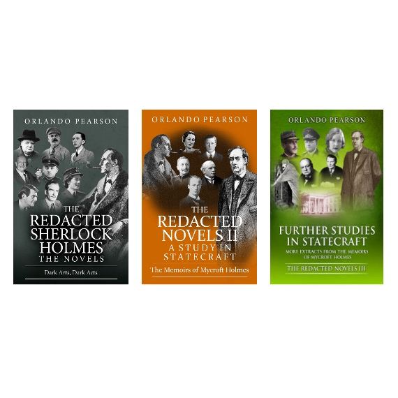 The Redacted Sherlock Holmes Novels -  Paperbacks