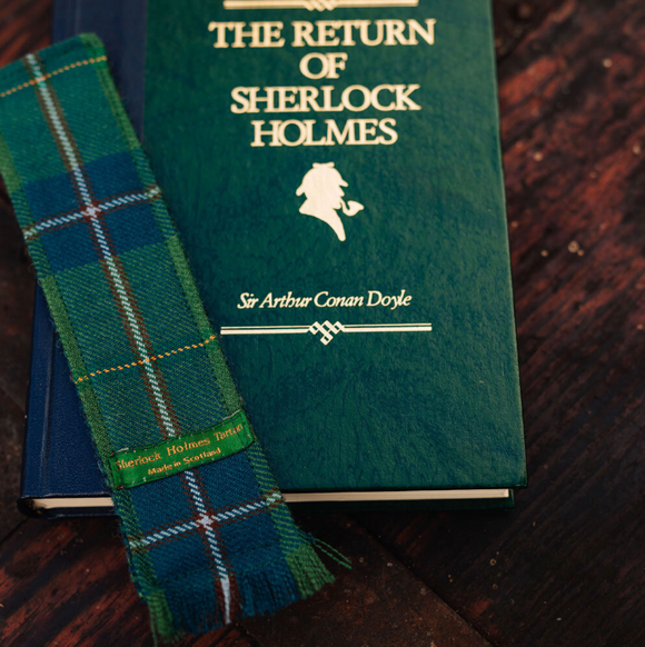 Sherlock Holmes Tartan Bookmark
