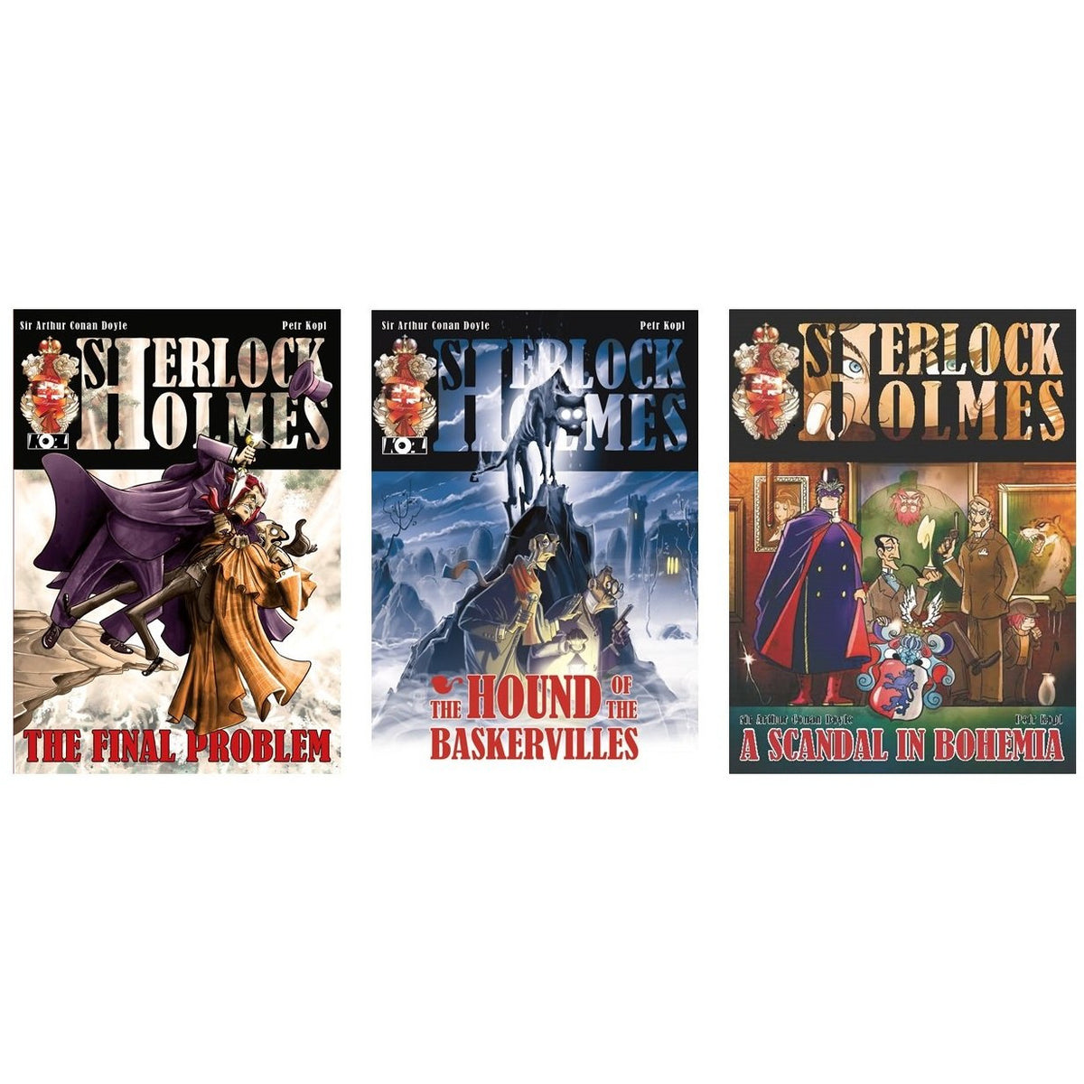 Sherlock Holmes Graphic Novel Bundle – Sherlock Holmes Books By MX ...