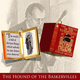 Miniature Book Quote Pendant - The Hound of the Baskervilles