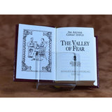 The Valley of Fear - Leather Hardcover Minibook