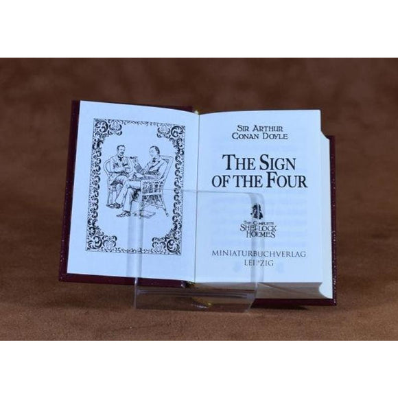 Sign of The Four - Leather Hardcover Minibook